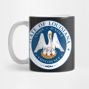 Louisiana Coat of Arms Mug